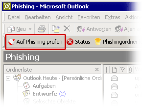 MS Outlook mit Delphish-Toolbar